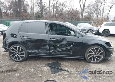 2018 Volkswagen Golf R 2.0T W/Dcc Navigation from USA, damaged, VIN WVWWF7AU8JW183679